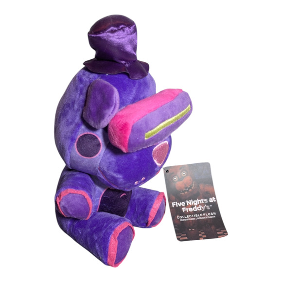 Five Nights at Freddy's (FNAF) Specifically A Freddy Series - Purple Plush Bear - Picture 5 of 8